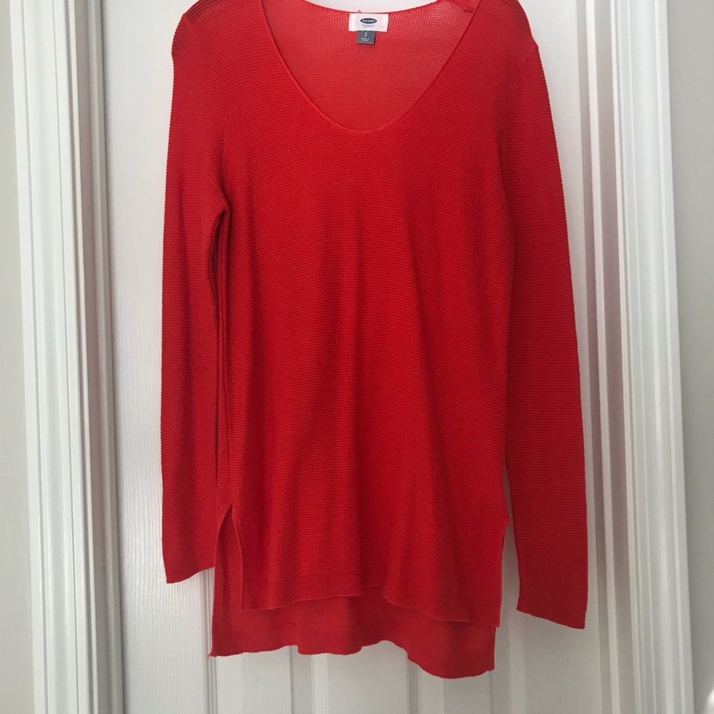 Orange Old Navy Sweater Size Petite Small